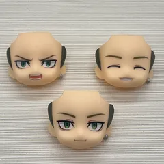 現状品　ねんどろいど 松野千冬 顔パーツ　フェイスパーツ　通常顔　戦闘顔　笑顔　東京リベンジャーズ　写真にあるもののみバラ売り不可