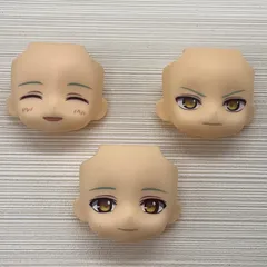 現状品　ねんどろいど 一期一振 顔パーツ　フェイスパーツ　通常顔　戦闘顔　笑顔　刀剣乱舞-ONLINE-　写真にあるもののみバラ売り不可