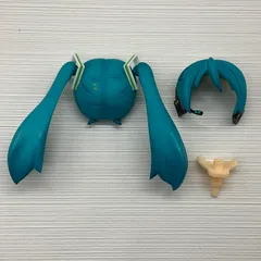 現状品　ねんどろいど 初音ミク 水着Ver. ＆ FamilyMart 2013 Ver. 髪パーツ　ヘアパーツ　Happyくじ 初音ミク  ファミリーマート　ハッピーくじ　2013サマー　使用感、塗装移りあります　写真にあるもののみバラ売り不可