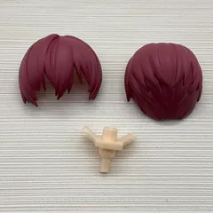 現状未使用品　ねんどろいど 狗丸トウマ 髪パーツ　ヘアパーツ　アイドリッシュセブン　赤髪　短髪　写真にあるもののみバラ売り不可