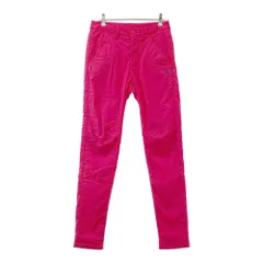 サイズ：0 PEARLY GATES パーリーゲイツ  ワッペン付き 中綿ロングパンツ  ピンク系 [240101602862] ゴルフウェア レディース ストスト