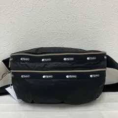 8113　LeSportsac　レスポートサック　 ボディバッグ　ウエストバッグ　 ベルトバッグ　エッセンシャル　 ブラック系　黒　ナイロン　軽量　 レディース
