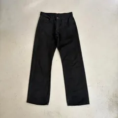 リーバイス 521 ヴィンテージ ブラックデニムパンツ 32x32