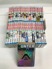 ★【未開封3冊】ハンターハンター HUNTER×HUNTER　1~38巻 コミック全巻セット＋関連本１冊　《RZ13A》