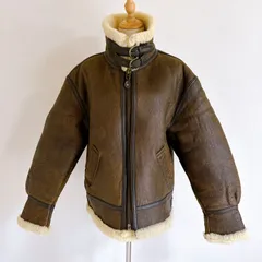 U.S.NAVY ROCKY TOP ジャケット　コート　フライトジャケット　羊革　ラムレザー　内側少し汚れあり　レディース　中古品　管理番号KKVNRA3735