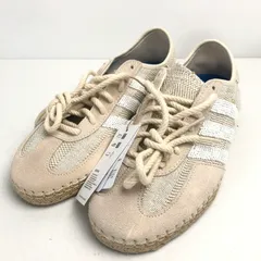 【中古美品】CLOT×ADIDAS クロット×アディダスオリジナルス IH3144 GAZELLE INDOOR BY EDISON CHEN“HALO IVORY” ガゼル ヘイロー アイボリー スニーカー 靴 【161-241123-mh-01-fuz】