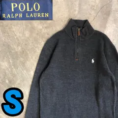 T7299 POLO Ralph Lauren ハーフジップ　コットン