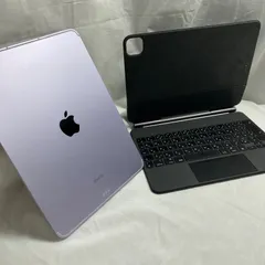 iPadAir Apple 第6世代 M2 A2903 11インチ パープル 256GB タブレット キーボード （動作確認済）Wi-Fi N12292