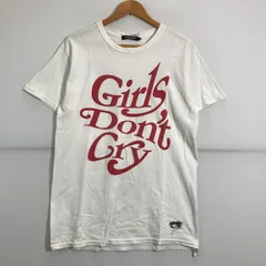 【中古品】UNDERCOVER アンダーカバー GIRLS DON'T CRY LOGO T-SHIRT ガールズドントクライ ロゴ Tシャツ 半袖 トップス 古着 【142-250618-mh-13-fuz】