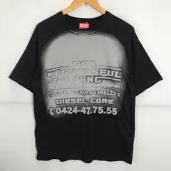 【中古品】DIESEL ディーゼル SS TEE トップス Tシャツ 半袖 半文字 A16619 古着 【141-250723-mh-06-fuz】