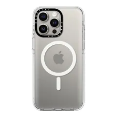 15 Pro Max iPhone ケース [黄ばみにくい素材 MagSafe対応 / 2mからの落下試験をクリア クリア / MagSafe CASETiFY に対応]