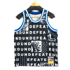 【中古品】UNDEFEATED アンディフィーテッド GYMNOS BASKETBALL JERSEY バスケットボールジャージ タンクトップ ブランド 古着 【142-250726-gm-09-fuz】