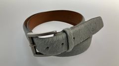 美品】JACOB COHEN/ヤコブコーエン レザー ベルト ハラコ 95 赤 - メルカリ