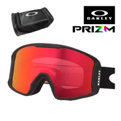 オークリー スノーゴーグル ラインマイナー M ユニバーサルフィット oo7093-04 OAKLEY LINE MINER M  純正ゴーグルケース付き