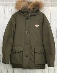 DANTON ダウンジャケット ダントン フーデットダウン 20A-FA-001 カーキ size38