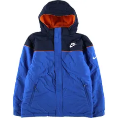 古着 00年代 ナイキ NIKE リバーシブル 切替 中綿パーカー パファージャケット レディースXL相当/eaa607908