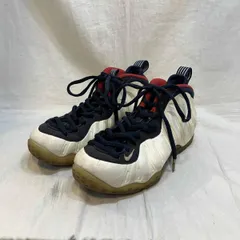 NIKE AIR FOAMPOSITE ONE PRM スニーカー size 25.5cm ネイビー ホワイト レッド ナイキ