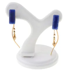 アガット/agate　ピアス　クオーツ　チャーム付【中古】　B-158325