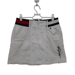 TOMMY HILFIGER GOLF(トミーヒルフィガーゴルフ) スカート 白 レディース M ゴルフウェア 2512-1293 中古
