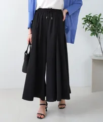 Bou Jeloud 麻ライクワイドパンツ