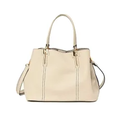 [MORE AUNI] トートバッグ D.KELLY パンチング デザイン トート バッグ レディース 大容量 タウンユース デイリー カジュアル 可愛い おしゃれ BL-79 (KHA) [カーキ / BL-79]