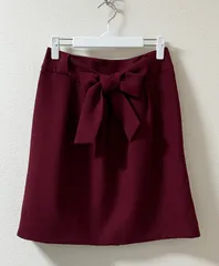 ROPE' PICNIC リボン付きタイトスカート