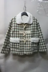 ページジープリン フェイクファー ショートジャケット F