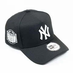 【ニューエラ正規品】ニューエラ New Era® NEW ERA® 帽子 キャップ 940 9FORTY A-Frame MLB Black & White モノトーン ニューヨーク・ヤンキース ブラック(商品番号：14667883)