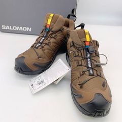 SALOMON サロモン アンドワンダー AND WANDER スニーカー シューズ XA PRO 3D GTX 474121 箱付き メンズ 27cm ブラウン 靴 DF17715■