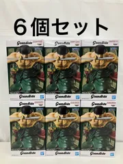 未開封 ワンピース Grandista RORONOA ZORO II 6個セット LF1392 f099