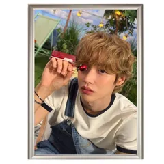 ウォンビン RIIZE ライズ フォトプレート 額入り 写真 A4サイズ 韓流 グッズ hp079-2-24