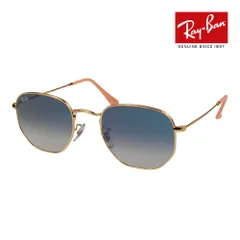 レイバン サングラス RB3548 001/3F 54サイズ 調整可能なノーズパッド RAYBAN HEXAGONAL ヘキサゴナル