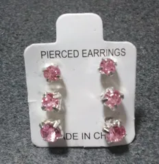 スタッドピアス②／6個