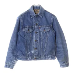 Levi's (リーバイス) 60s-70s VINTAGE 70505 BIG-E ボタン裏刻印524 ブランケット付きデニムトラッカージャケット インディゴ
