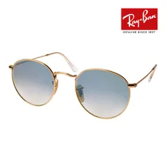 レイバン サングラス RB3447N 001/3F 53サイズ 調整可能なノーズパッド RAYBAN ROUND METAL ラウンドメタル