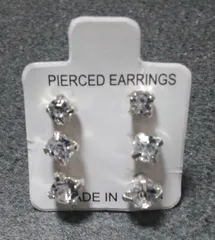 スタッドピアス④／6個