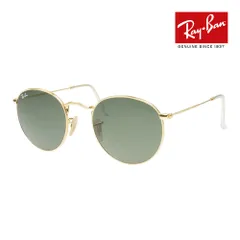 レイバン サングラス RB3447 001 50サイズ 調整可能なノーズパッド RAYBAN ROUND METAL ラウンドメタル