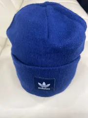 送料無料！！adidas アディダス　ニット帽　ブルー　フリーサイズ　#80113MOAMT