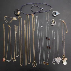 【遺品整理まとめて㊶】ジュエリー　20点　MONET　ブローチ　ネックレス　パール　アクセサリー