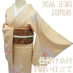 605mh20〇作家物 付下げ 辻が花模様 ピンク〇美品 - メルカリ