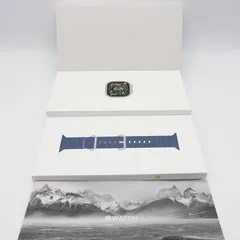 【新品未開封】Apple Watch Ultra3 GPS+Cellular 49mm MEWH4J/A ナチュラルチタニウム/アンカーブルーオーシャンバンド アップルウォッチ 本体