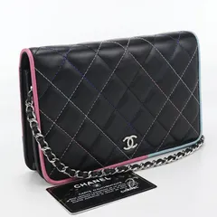CHANEL シャネル マトラッセ チェーンウォレット/ラムスキン 27101487刻印【中古】 レディース