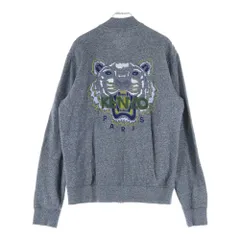 KENZO (ケンゾー) Classic Tiger Blouson クラシック タイガープリント ジップアップブルゾン グレー F765BL7324XCのサムネイル