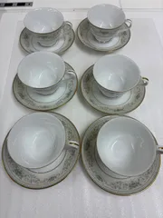 ノリタケNoritake ティーカップ&ソーサー NOBLE2600 6客セット