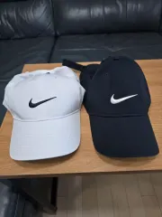 ナイキ レガシー91 ドライフィット ベースボールキャップ 白/黒 2個 まとめ