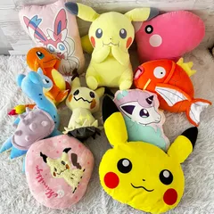 ポケットモンスター ポケモン ぬいぐるみ 大量まとめ売り 一番くじ A賞 等身大ピカチュウ 10点セット クッション 10