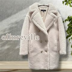 2024AW✨アルアバイル リバーシブルボアコート オフホワイト 2 - メルカリ
