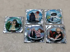 僕のヒーローアカデミア トレーディング缶バッジ ウォッシュと洗濯 爆豪勝己/轟焦凍/麗日お茶子/蛙吹梅雨/ウォッシュ 5種類セット【P4320-008】083