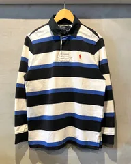 90’s Polo by Ralph Lauren-Rugby shirt-(size M) ポロ ラルフローレン ラガーシャツ