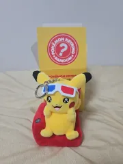ロッテシネマ ポケットモンスター ピカチュウ ぬいぐるみ キーリング ぬい